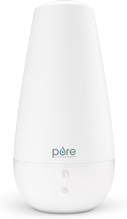 Pure Enrichment PureSpa XL 3-in-1 Cool Mist Humidifier, Essential Oil Diffuser & Mood Light - 2L Tank Provides Powerful Mist Coverage up to 350 sq ft in Bedroom, Office & Large Rooms