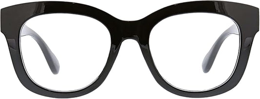 Peepers by PeeperSpecs Oprah's Favorite Center Stage Women's Oversized Blue Light Blocking Reading Glasses