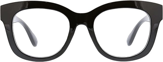 Peepers by PeeperSpecs Oprah's Favorite Center Stage Women's Oversized Blue Light Blocking Reading Glasses