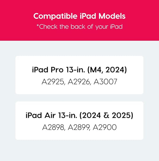 Astropad Rock Paper Pencil v3.0 (2025) – Paper Screen Protector for iPad Pro 13″ (M4) & iPad Air 13″ (M2/M3) + 2 Apple Pencil Tip Replacements – Compatible with Pencil 1/2 & Pencil Pro