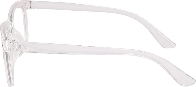 Blue Light Glasses for Woman Men | 99% Blue Light Blocking Glasses | Computer Glassess | Night Driving | Gaming | TV Phone Screen Reader Square Frame | Anti Eyestrain & UV Glare Protection