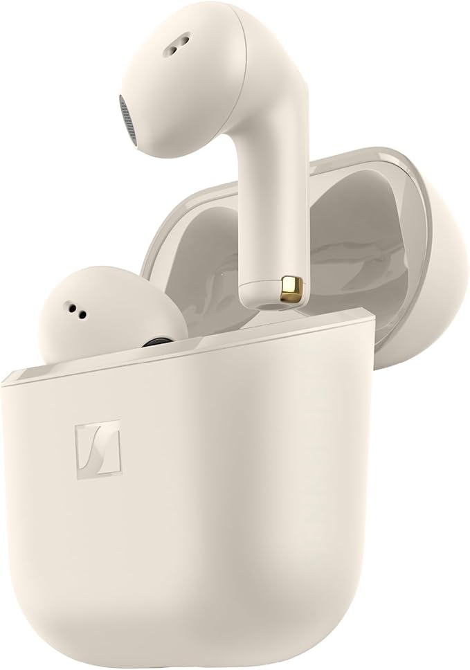 Sennheiser Sennheiser ACCENTUM Open Wireless Earbuds - Ear Buds with Open Design, Dynamic Sound and Bluetooth 5.3 for Premium Everyday, Cream