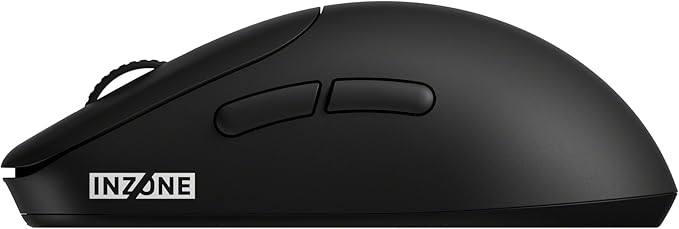 Sony INZONE Mouse-A Ultra-Lightweight 48g Wireless Gaming Mouse with Dongle, Optical Switch, 8000Hz Polling, 30K DPI Sensor, 90Hr Battery, Customizable Buttons, USB-C