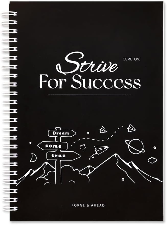 icceemee Undated Weekly Monthly Planner with Tabs, Hardcover Weekly and Monthly Calendar Planner Daily Planner with Tabs, Student Teacher School Family Planner