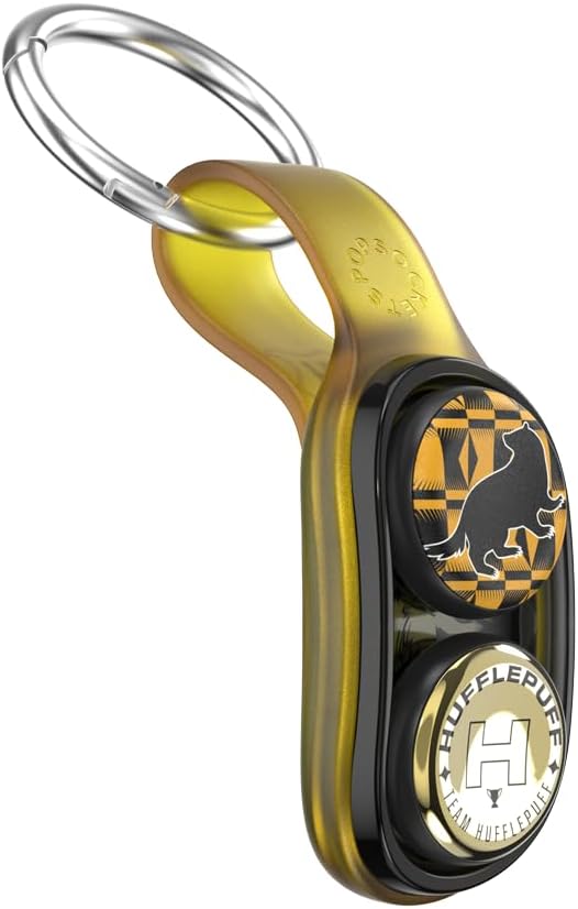 PopSockets PopPuck – Magnetic Fidget Toy for Adults & Kids, Trick Magnet, Sensory Toy for Stress Relief & Focus, Harry Potter - Hufflepuff