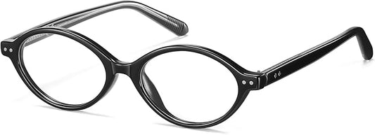 HAOLOTA Blue Light Blocking Glasses Women, Trendy Round Anti Eyestrain UV Glare TV Phone Computer Gaming Eyeglasses