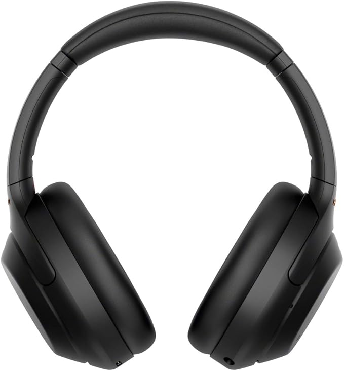 Sony WH-1000XM4 Wireless Industry Leading Noise Cancelling Over-Ear Headphones with Mic for Hands Free Calling and Alexa, Black WH-1000XM4/B Bundle w/Case + Deco Gear Portable Charger + Gym Bag