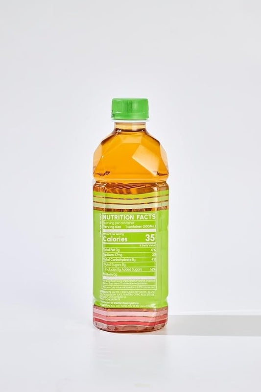 Shaken Strawberry Jasmine Black Tea – Real Leaf Brewed Iced Tea, Asian-Inspired Flavor, Non-GMO, 16.9 fl oz Bottles (Pack of 12)