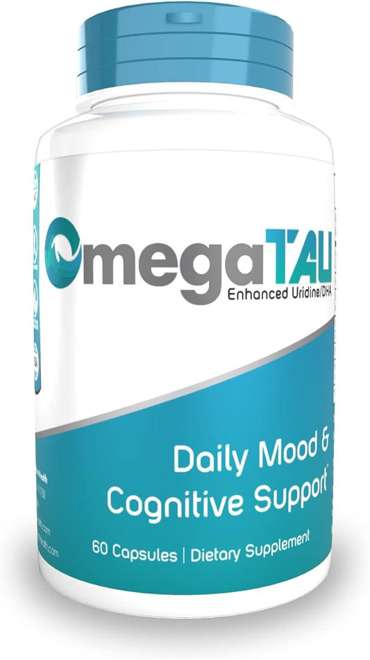 Nootropics Depot OmegaTAU Capsules | Enhanced Uridine + DHA