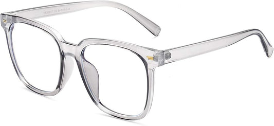 PANNER Oversized Square Blue Light Blocking Glasses for Women Men Anti Glare Reduce Eyestrain Computer Glasses