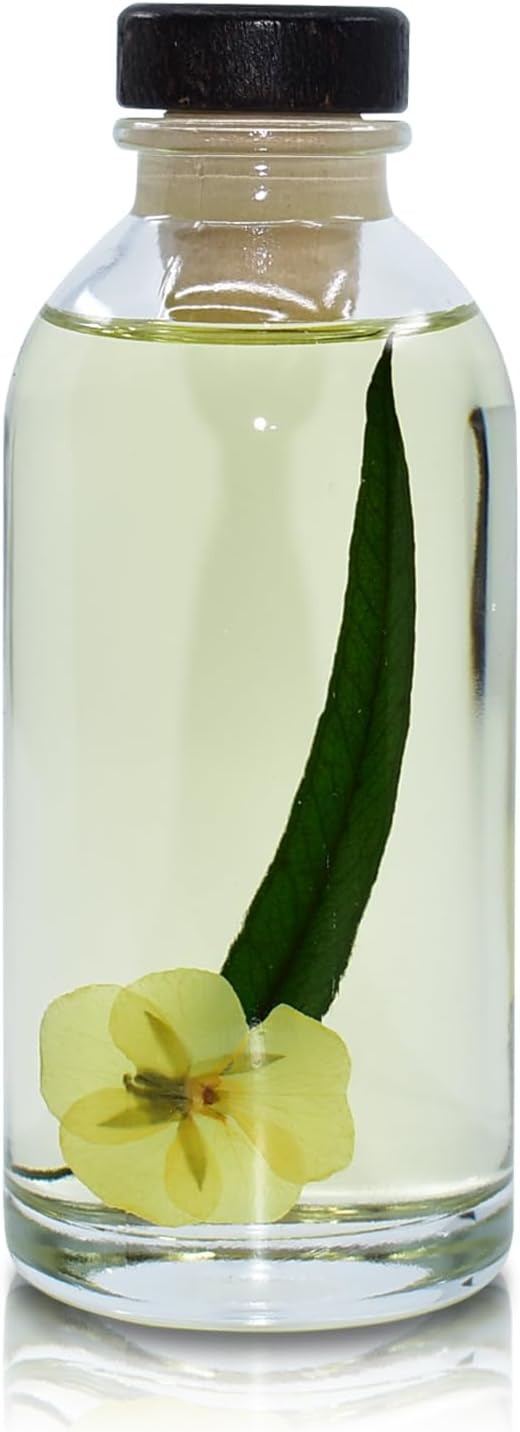 Urban Naturals Lemongrass Verbena Reed Diffuser Scented Sticks Set | (Refresh + Renew) Mind & Body Aromatherapy Collection | Essential Oil Botanical Room Scent