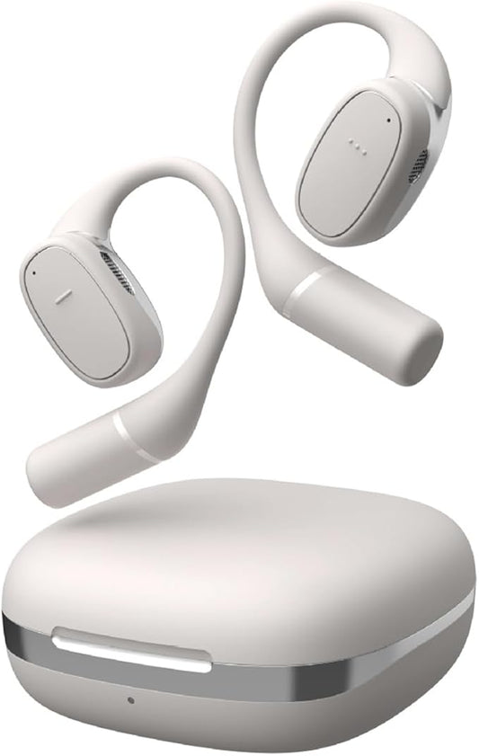 Open Ear Headphones Wireless Bluetooth 5.3 for Women Sweatproof IP54 • 28H Battery (8H+Case) • Dolby Sound • Ultra-Light Comfort for Workout Running