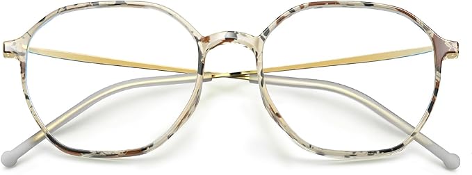 VISOONE Lightweight TR90 Blue Light Blocking Glasses Frame with Anti Glare Eye Protection for Women and Men RANE