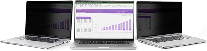 StarTech.com 16-inch MacBook Pro 21/23 Laptop Privacy Screen, Removable and Reversible Anti-Glare Blue Light Filter, Magnetic