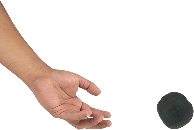 Hide & Drink, Stress Ball, Relieve Fidgeting and Anxiety, Exercise Hand, Squishy Tension Accessory, Great for The Office, Classic Style, Full Grain Leather, Handmade, Dark Jade