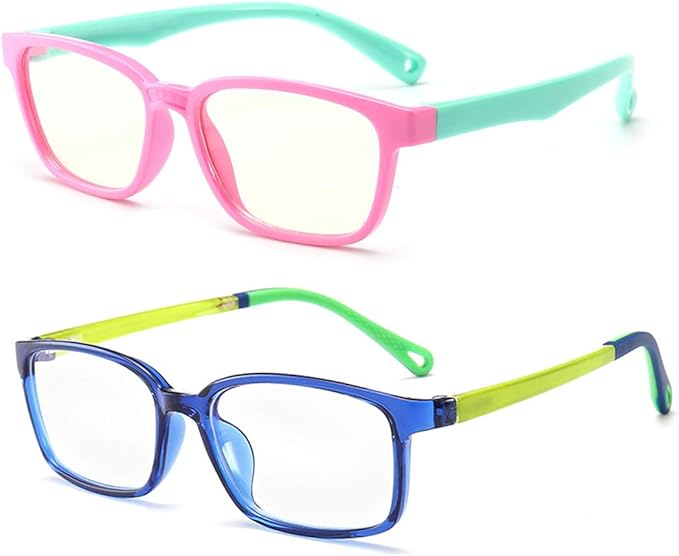 Anti Blue Light Glasses for Kids Computer Glasses, Video Gaming Glasses for Children