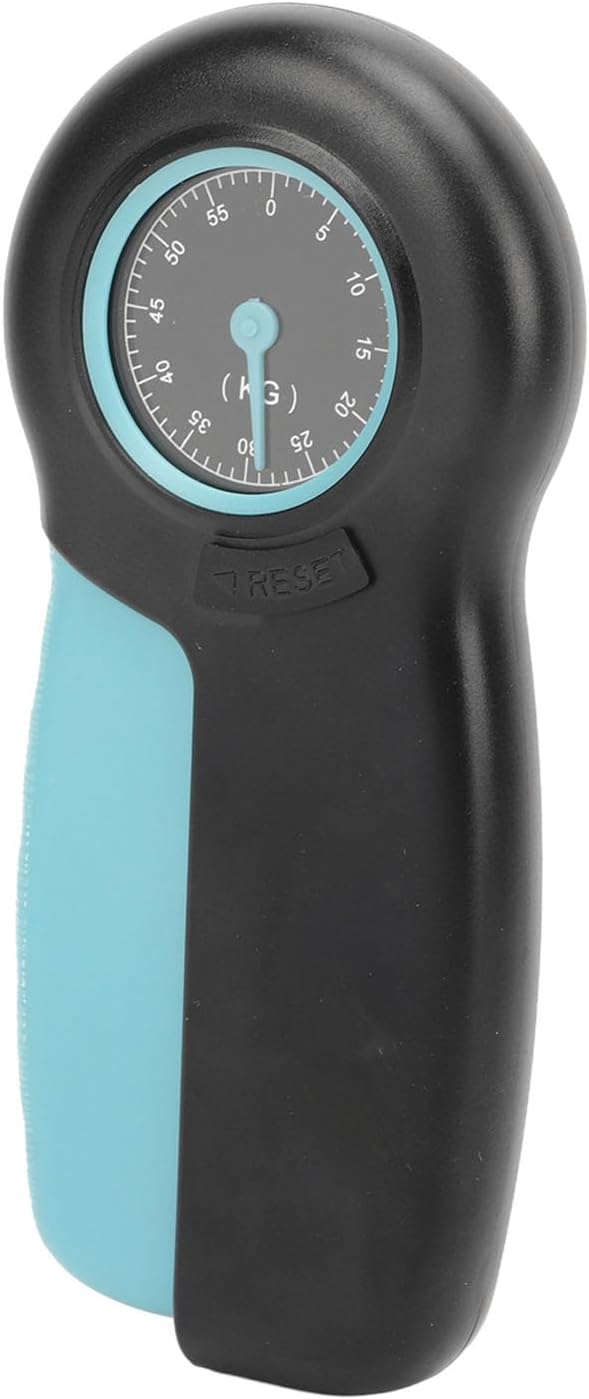 Hand Strengthener Grip Tester, Lightweight Portable ABS Hand Dynamometer for Measuring Grip Strength for Finger Trainer Wrist Strengthening Device Home Exercise