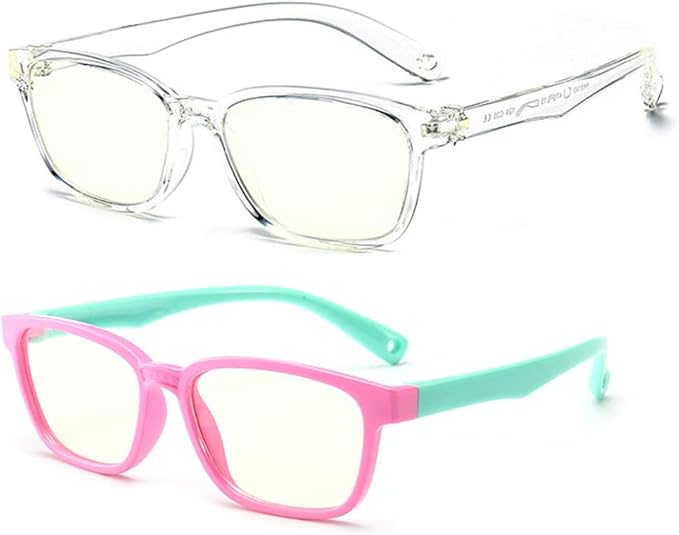 Anti Blue Light Glasses for Kids Computer Glasses, Video Gaming Glasses for Children
