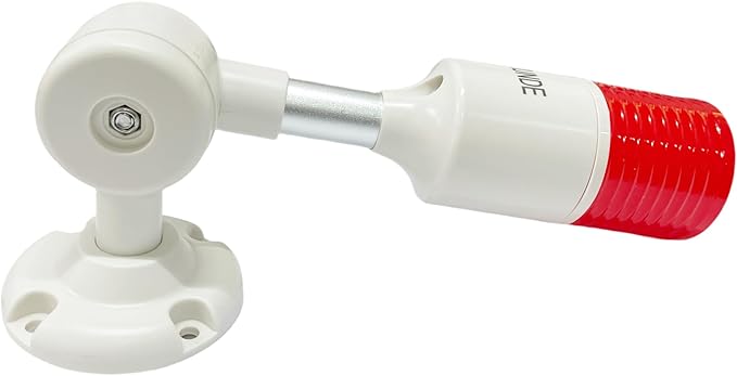 LED Warning Lights XUNDE Industrial Signal Lamp Machine Equipment Indicator Lights, Sound and Light Alarms 24V DC (1-Layer)