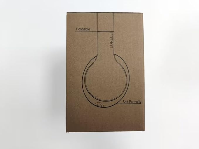 LORELEI X6 Over-Ear Headphones with Microphone, Lightweight Foldable & Portable Stereo Bass Headphones with 1.45M No-Tangle, Wired Headphones for Smartphone Tablet MP3 / 4 (Pearl Pink)