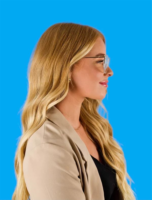 Blue Light Blocking Glasses – Lightweight, Anti-Glare & Eye Strain Relief for Gaming, Reading & Office Use