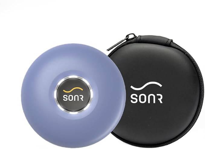 SONR Music 2-in-1 Bundle – Open-Ear Underwater Music Player for Swimmers & Storage case (Blue)