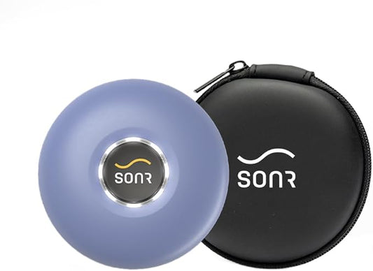 SONR Music 2-in-1 Bundle – Open-Ear Underwater Music Player for Swimmers & Storage case (Blue)