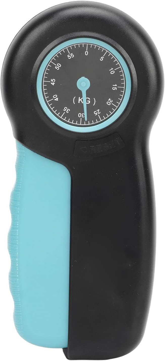 Hand Strengthener Grip Tester, Lightweight Portable ABS Hand Dynamometer for Measuring Grip Strength for Finger Trainer Wrist Strengthening Device Home Exercise