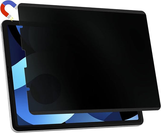 Magnetic Privacy Screen Protector for iPad Pro 11" 4th 3rd 2nd 1st Generation 2022 2021 2020 2018/ iPad Air 5/ Air 4 10.9" (2022/2020), Removable&Reusable Anti-Spy Anti-Glare Privacy Filter, Bubble Free