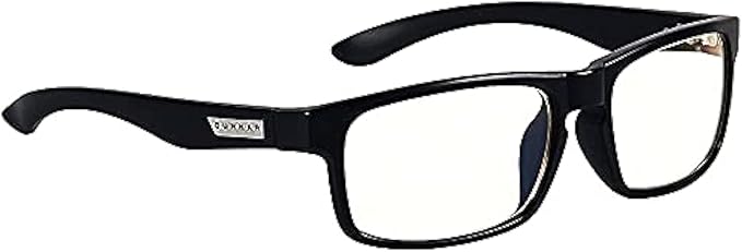GUNNAR - Premium Gaming and Computer Glasses - Blocks 35% Blue Light - Enigma, Onyx, Clear Tint