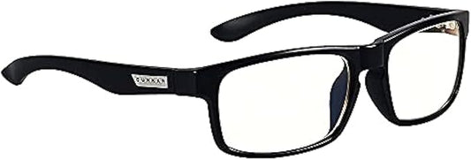 GUNNAR - Premium Gaming and Computer Glasses - Blocks 35% Blue Light - Enigma, Onyx, Clear Tint