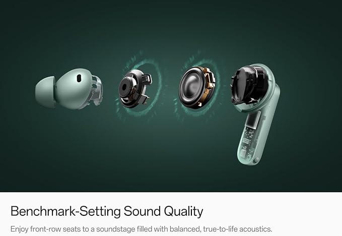 OnePlus Buds 4, Bluetooth Wireless Earbuds, Storm Gray, E513A, in-Ear Headphones with Active Noise Cancellation