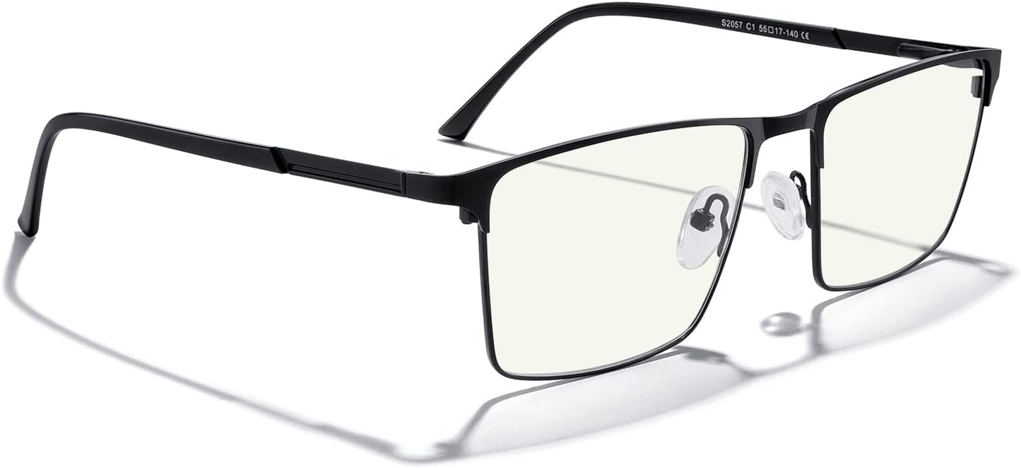 MERRY'S Men's Blue Light Blocking Glasses - Vintage Computer Reading Glasses for Men