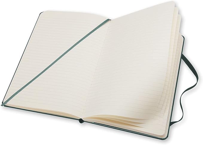 Moleskine Classic Notebook, Hard Cover, Pocket (3.5" x 5.5") Ruled/Lined, Forest Green, 192 Pages