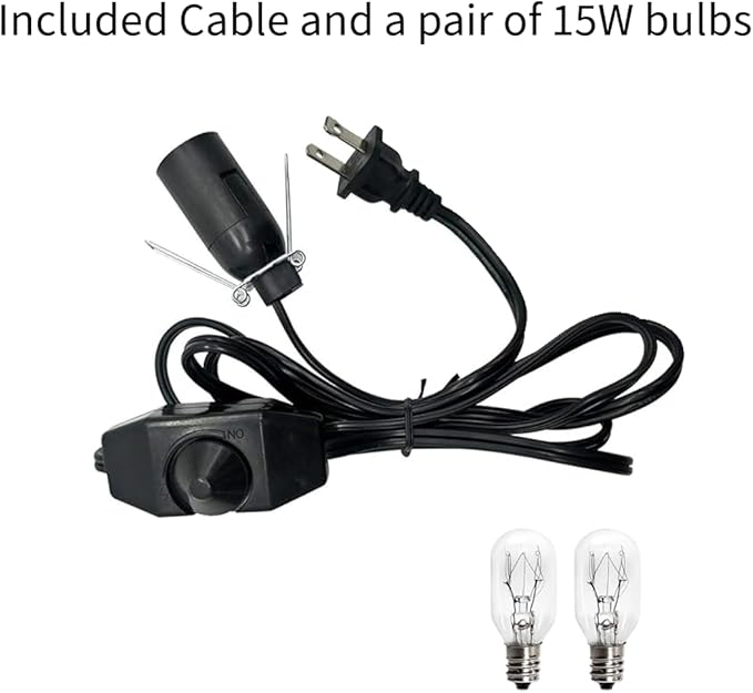 Wooden Basket Himalayan Pink Salt Lamp, Dimmable, Classic Design, Extra Pair of Bulb, Unique Gift idea