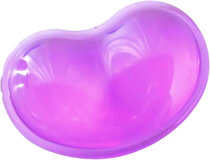 Ergonomic Gel Wrist Rest Pad for Mouse, Computer Mouse Wrist Support for Arm Pain Relief, Heart-Shaped Cute Hand Wrist Cushion for Home and Office Working Gaming Anti-Fatigu