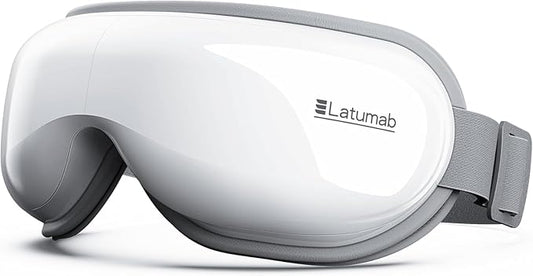 Eye Massager with Heat, Heated Eye Mask with Bluetooth Music, Face Massager, Mask for Migraine & Headache Relief, Improved Sleep, Birthday Gifts for Mom Dad Women Men Her Him