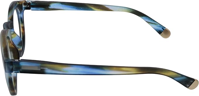 Peepers by PeeperSpecs Oprah's Favorite Women's Round Stardust Blue Light Blocking Reading Glasses