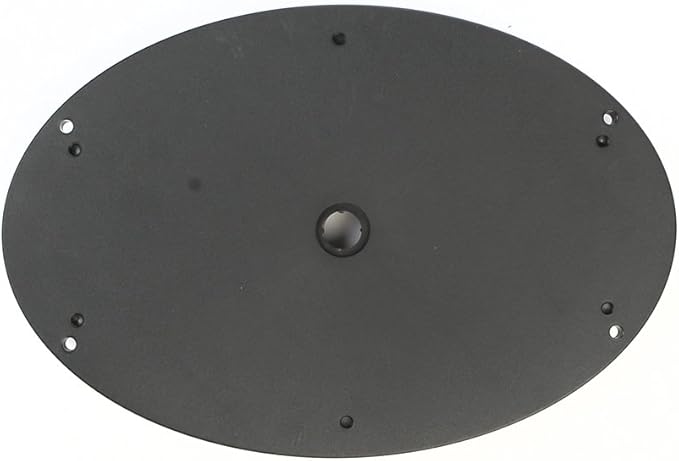 Stackable 1 Inch Computer Monitor Riser Stand, Oval, Black, VUR 8800 Single Unit…