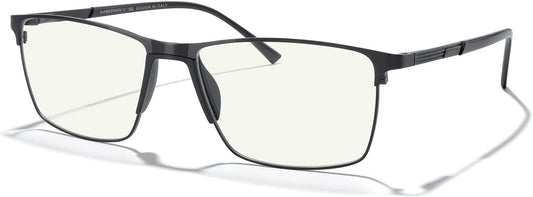 MERRY'S Fashion Blue Light Blocking Glasses - Reading Glasses Metal Frame Spring Hinge Readers for Men Eyeglasses