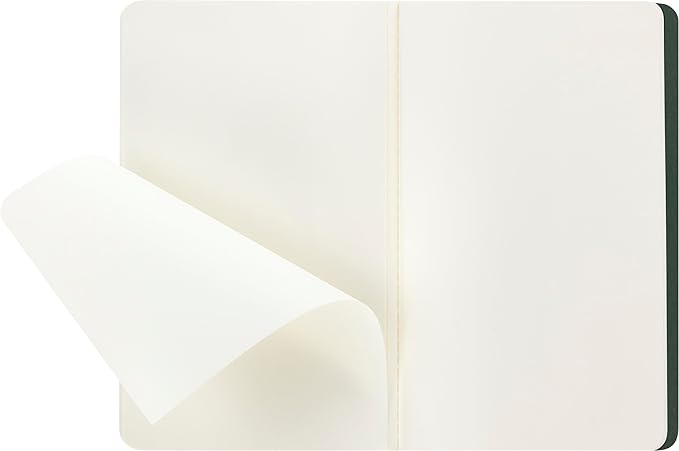 Moleskine Cahier Journal, Soft Cover, Large (5" x 8.25") Ruled/Lined, Black, 80 Pages (Set of 3)