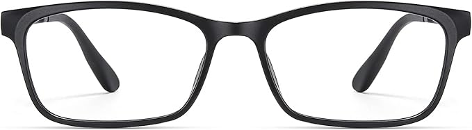 Cyxus Blue Light Glasses Computer Glasses UV Blocking GRP Square Frame Clear Lens Ultra Light Eyewear T02