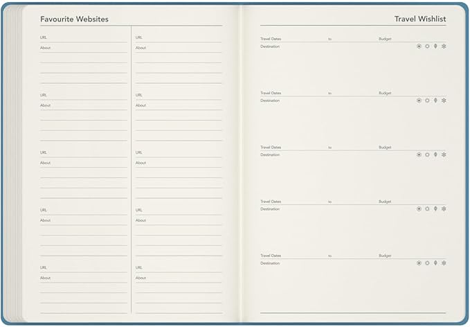 Collins 'Legacy' 14 Month Mid/Academic Year Planner, July 2025-August 2026 Week-to-View Diary, A5 Hard Cover, Pink