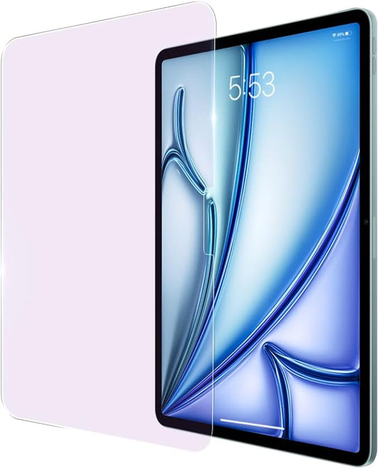 PERFECTSIGHT Anti Glare Blue Light Screen Protector Compatible with iPad Air 11 Inch M3/M2 (7th/6th Generation, 2025/2024), Matte Low Reflection Eye Protection Blue Light Filter Tempered Glass