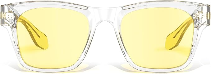 VISOONE Gamer Glasses Professional Blue Light Filter with Anti-Fatigue and Anti-Glare Stylish for Men and Women BONA