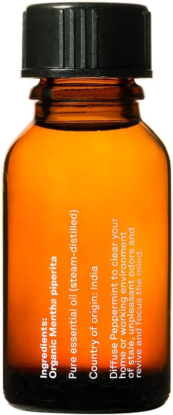 Focus Essential Oil Kit – Rosemary, Peppermint, Lemon, and Grapefruit – Organic & Wildcrafted – ISO Certified – No Synthetic Fillers – Ethically Sourced