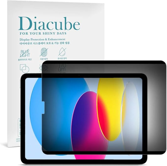 Magnetic & Nano Adsorption 360° 4-Way Privacy Screen Protector for iPad 11th Generation 11 inch | Detachable, Anti-Spy, Anti-Fingerprint | Works in Both Landscape & Portrait Modes