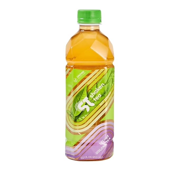 Shaken Lychee Oolong Tea – Real Leaf Brewed Iced Tea, Asian-Inspired Flavor, Non-GMO, 16.9 fl oz Bottles (Pack of 12)