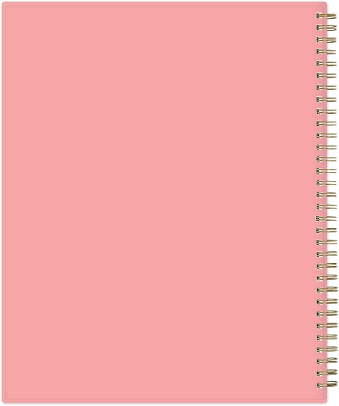 Blue Sky 2025-2026 Academic Year Weekly and Monthly Planner Calendar, July 2025 - June 2026, 12-Month, 8.5" x 11", Flexible Cover With Pocket, Wirebound, Storage Pocket, Catira