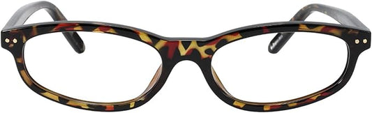 TIJN Olisa Blue Light Blocking Glasses for Women Men,Oval Glasses Frame Bluelight Glasses for Gaming/Computer/Screen